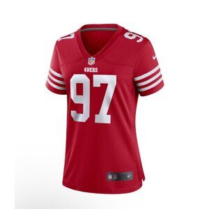 Nick Bosa San Francisco 49ers NFL Red Jersey Womens Size S